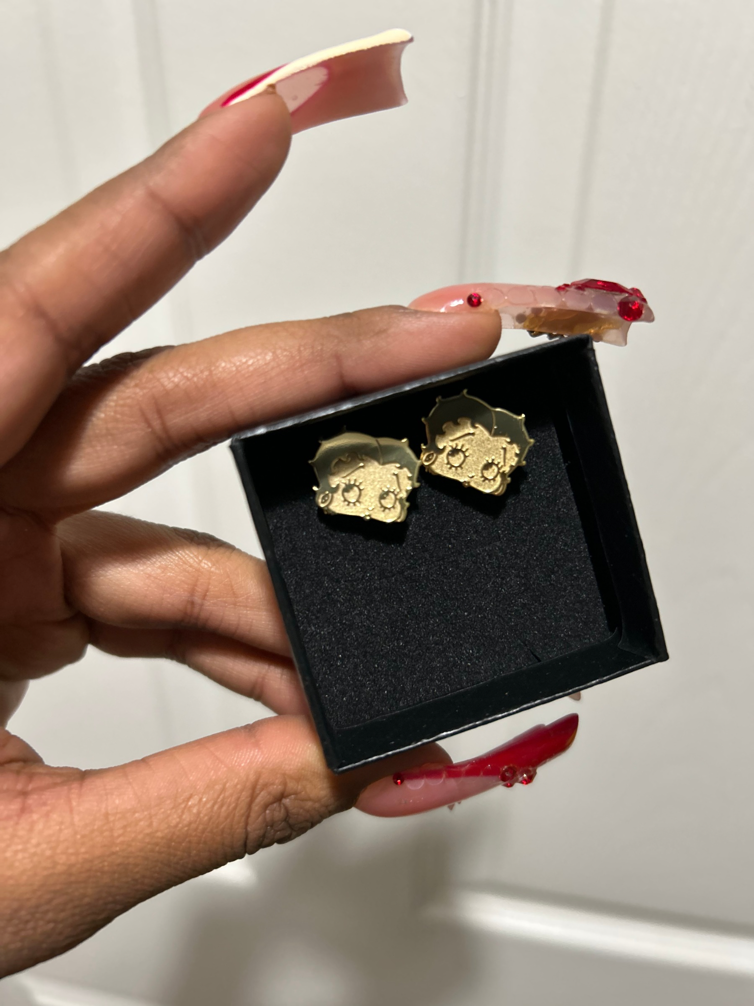 Betty boop stud earrings PRE-ORDER❗️