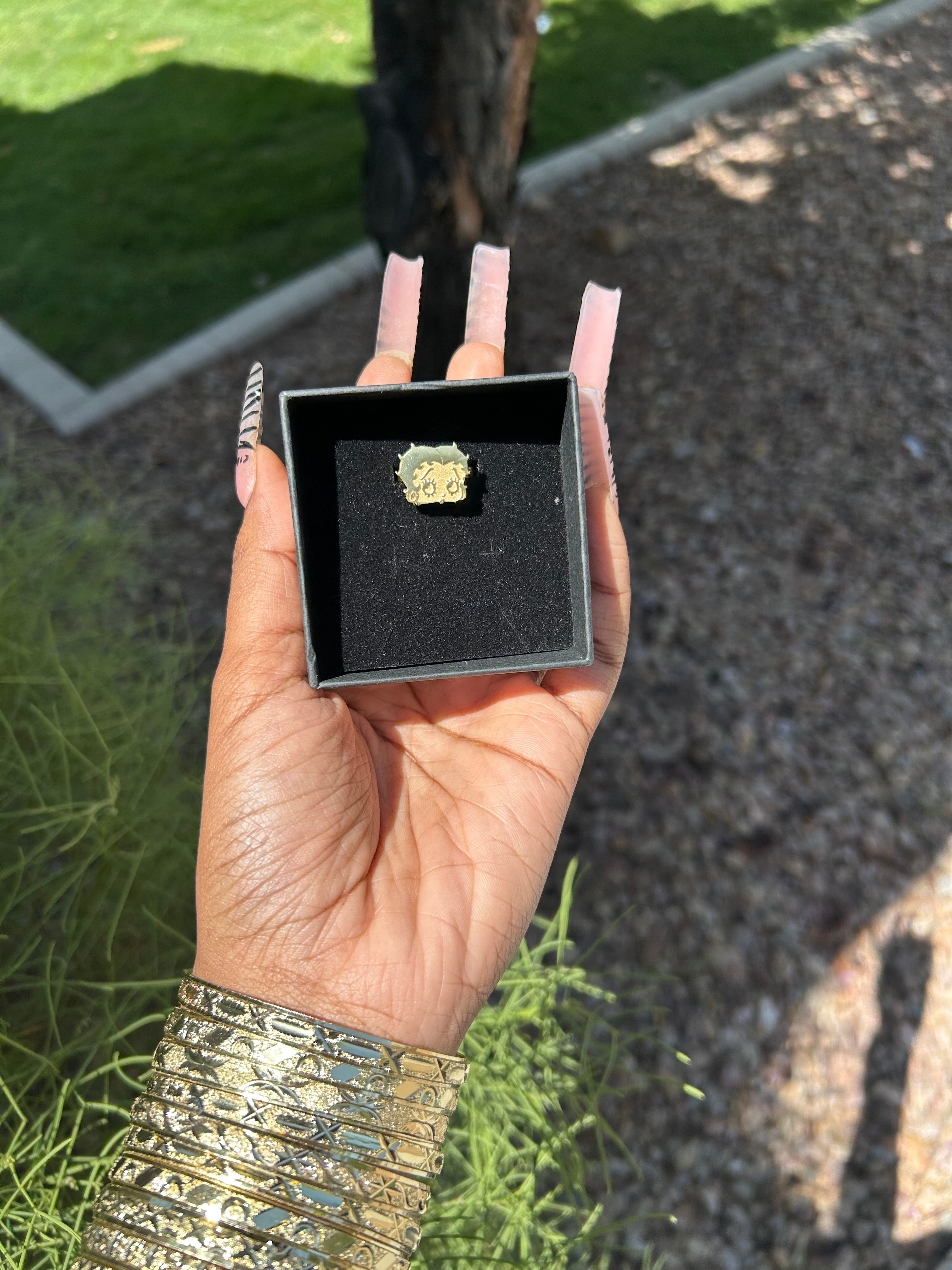 Betty Boop Gold Ring