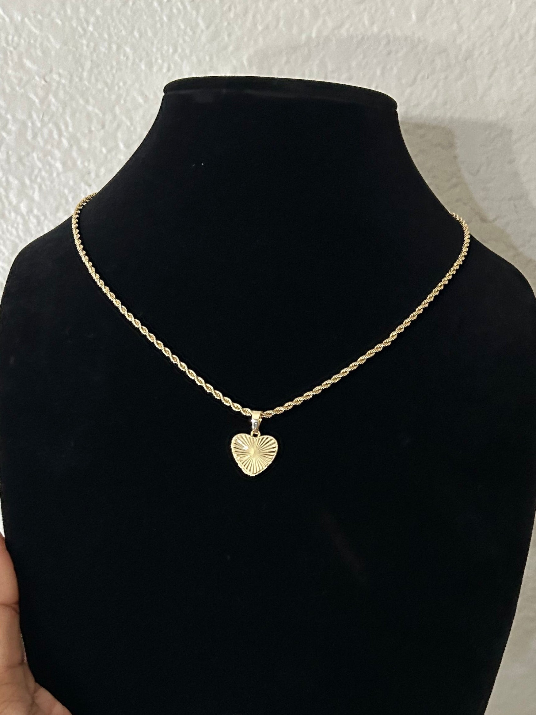Diamond Cut Heart Full Set