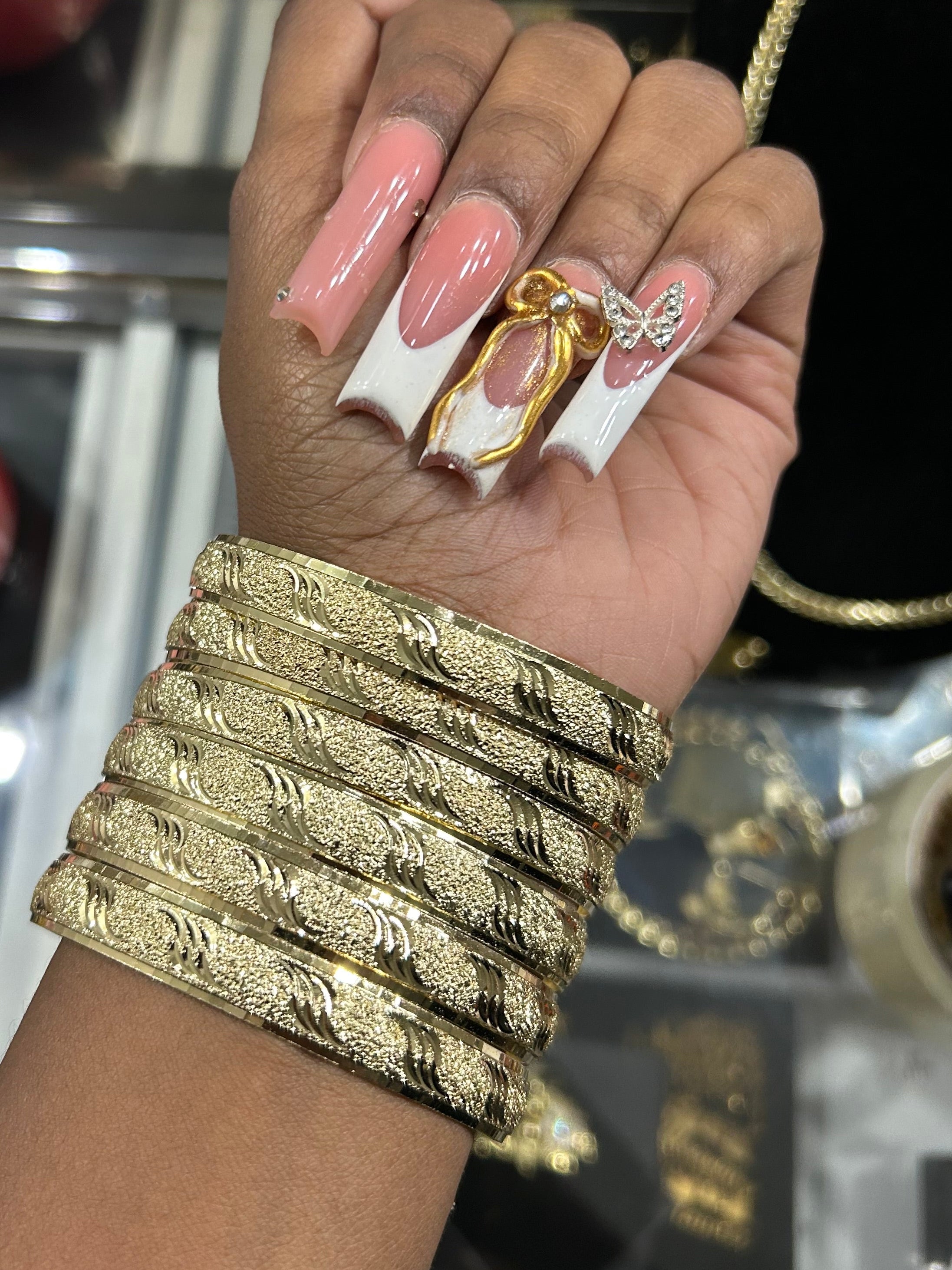 10MM Bangles 18K