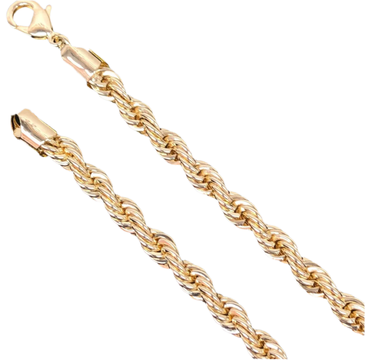18K Gold rope chain