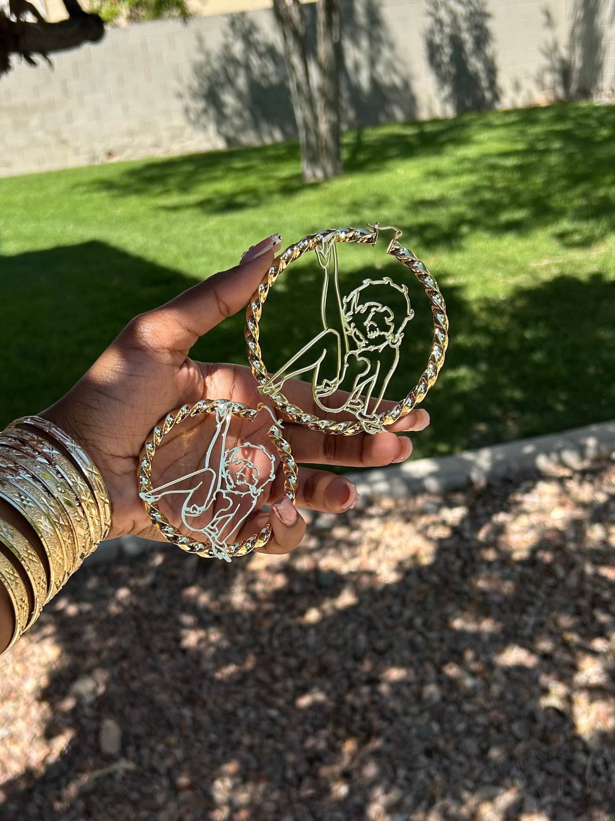 Betty Boop Full Body Hoops