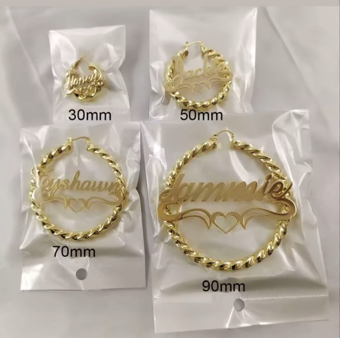 Doll Hoops 18K Gold