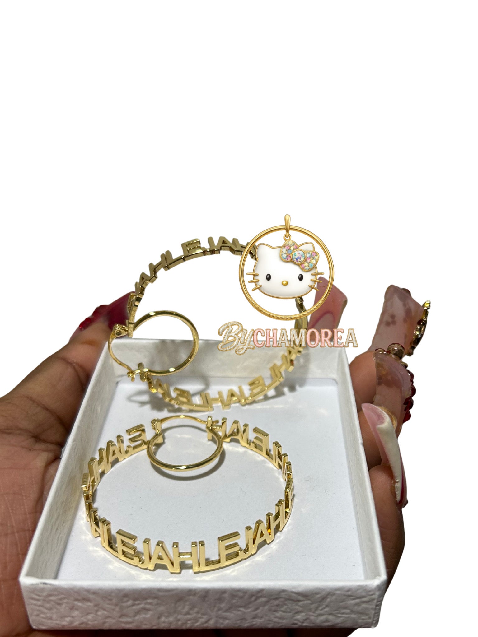 Custom name hoops