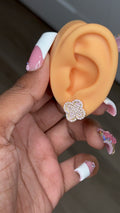 Pink CZ Blitz Van Cleef Studs