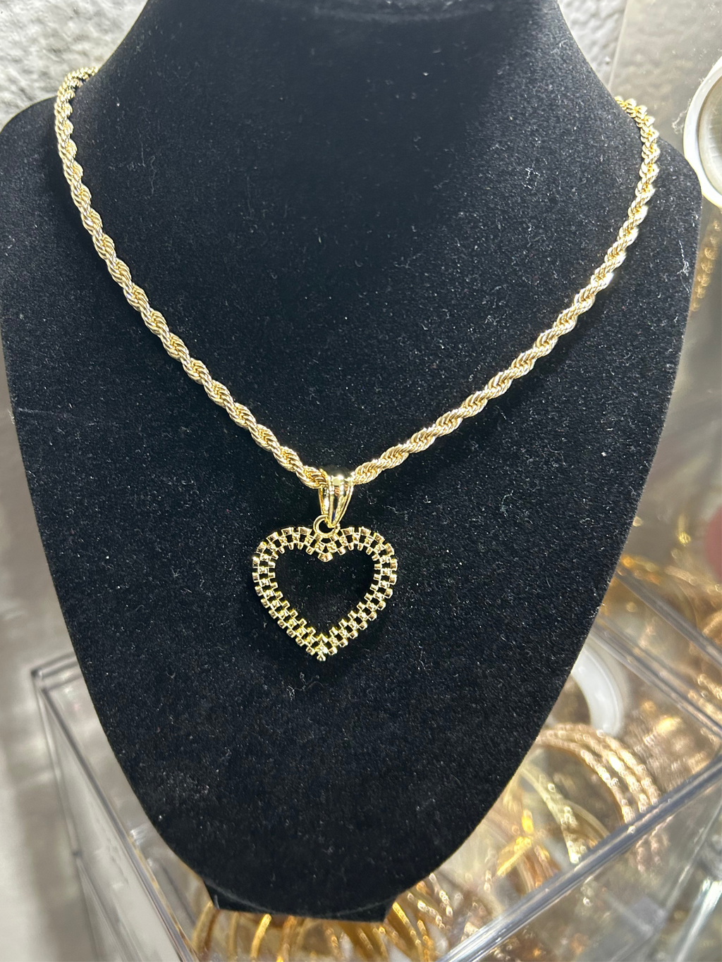 ROLEX HEART CHAIN & PENDANT DEAL