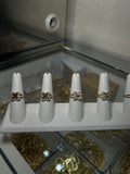 CZ Clover Nugget Ring