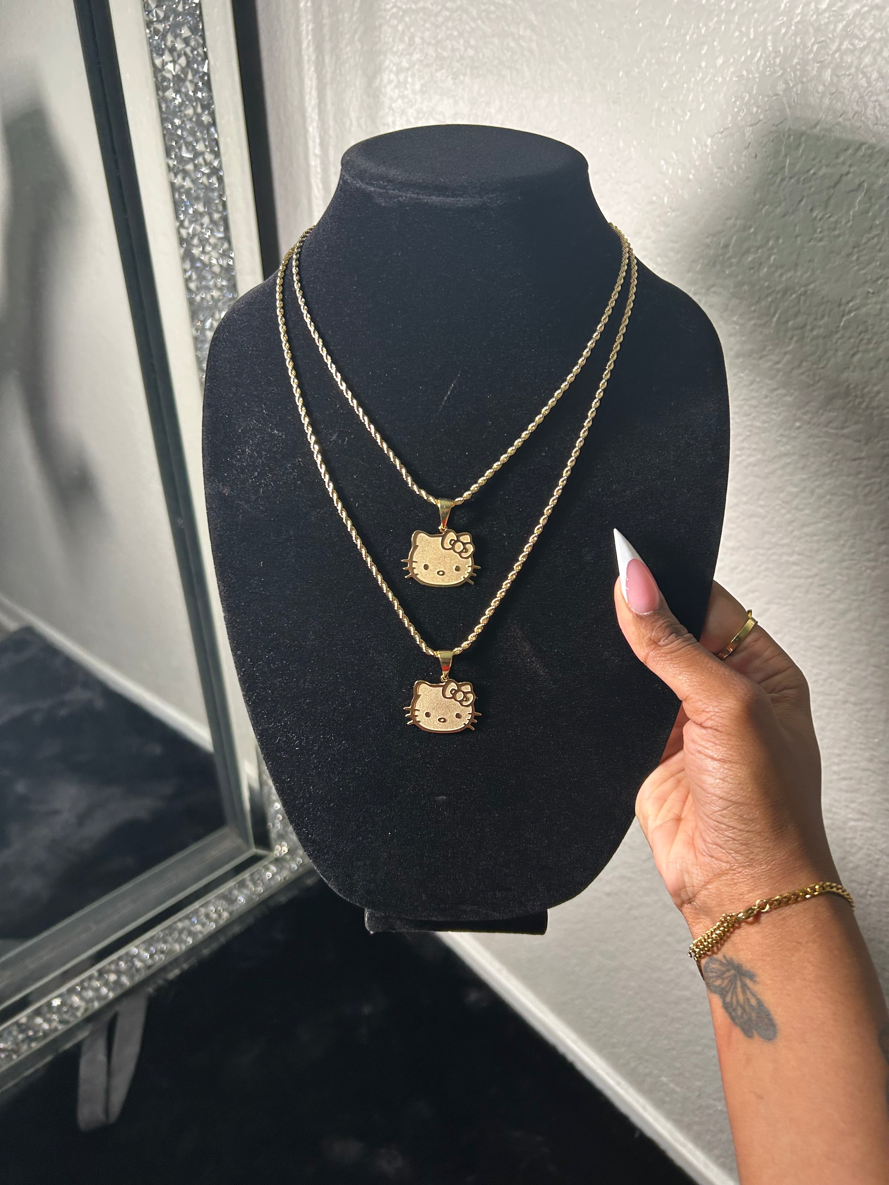 Kitty Chain & Pendant