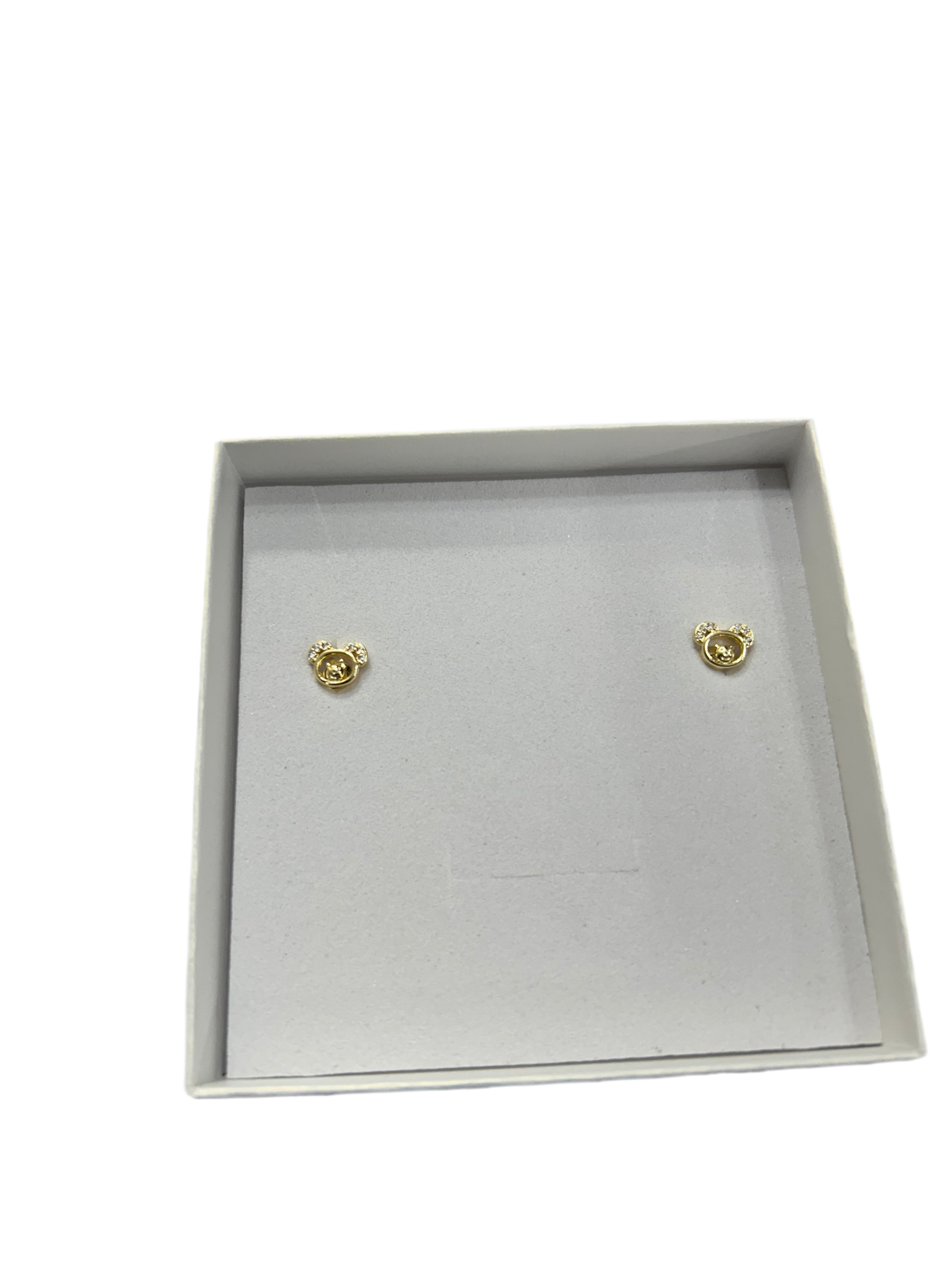 Teddy Bear Stud Earrings