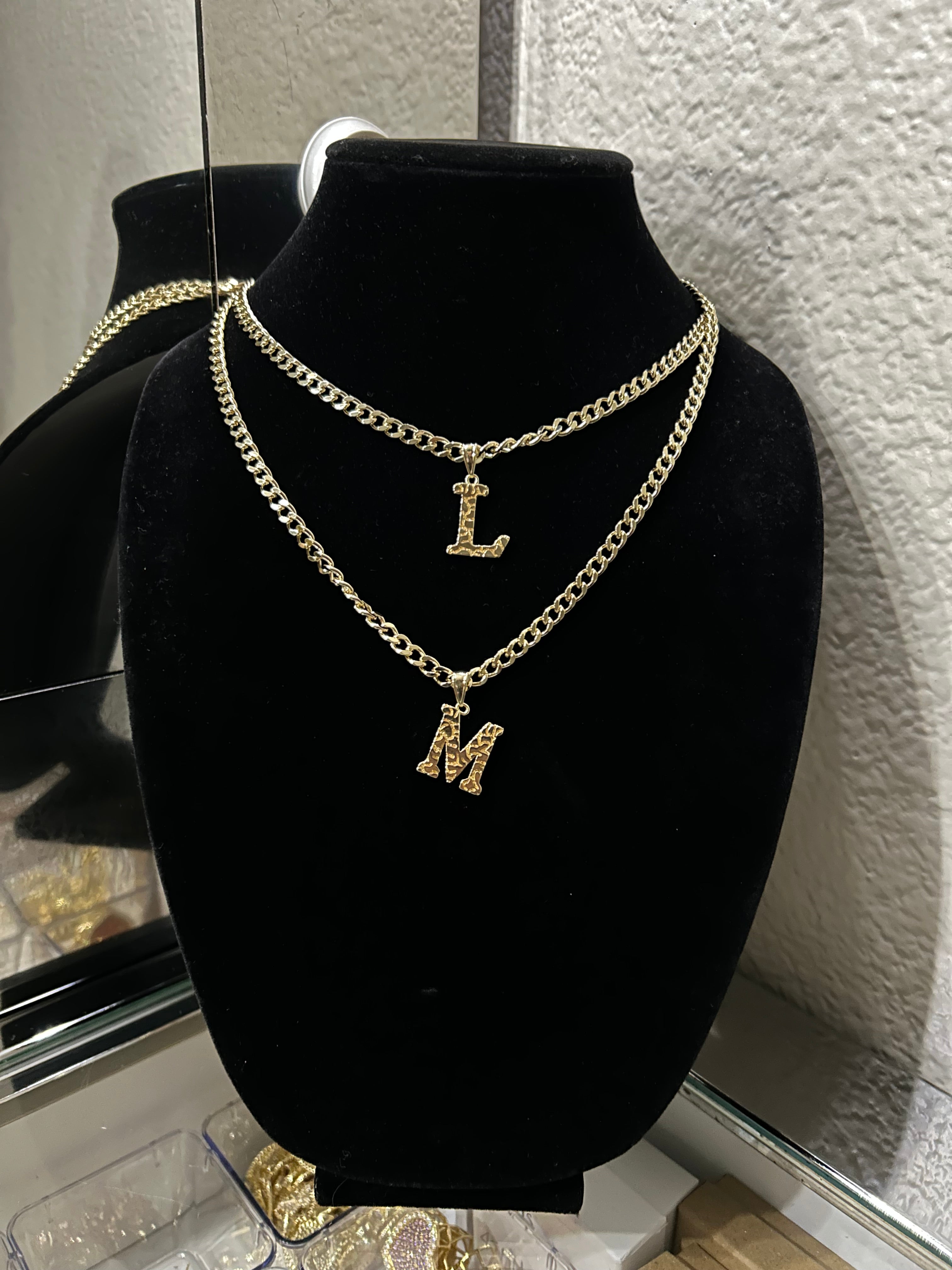 Nugget Pendant & Chain