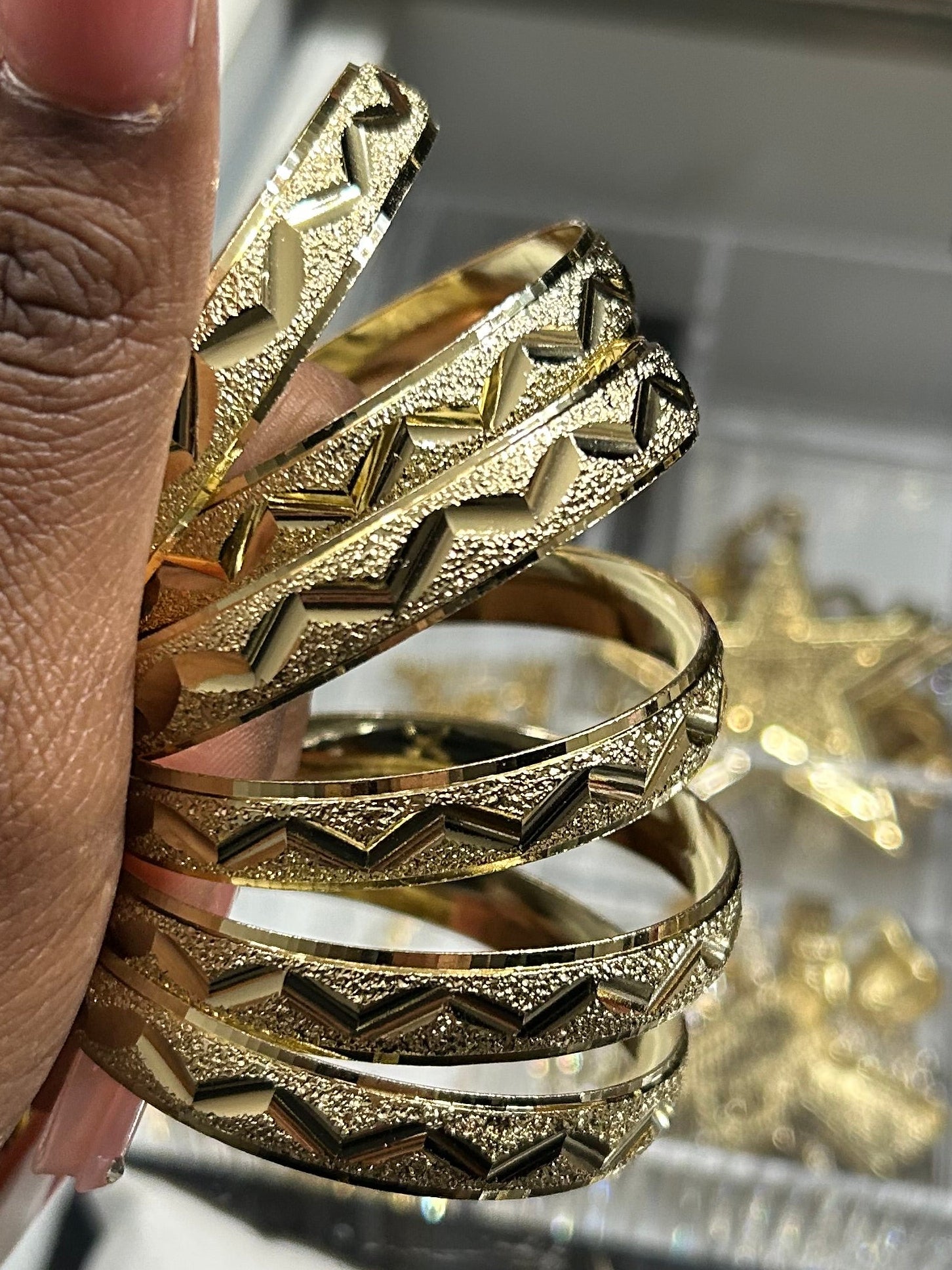 10MM Bangles 18K
