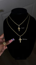 Cross Crown Pendant & Chain