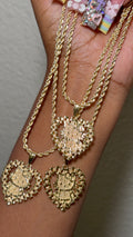 RX Heart Pendant & Chain