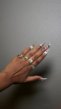 Bapesta Monkey Bow Ring