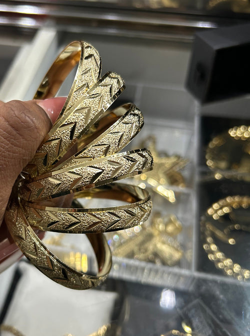 10MM Bangles 18K