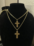 Rolex Cross Pendant & Chain