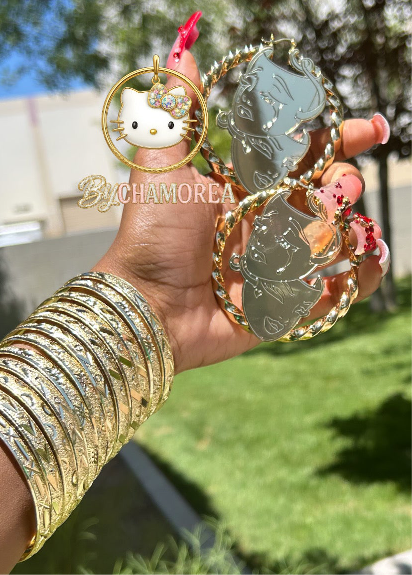 Two face hoops Pre-Order