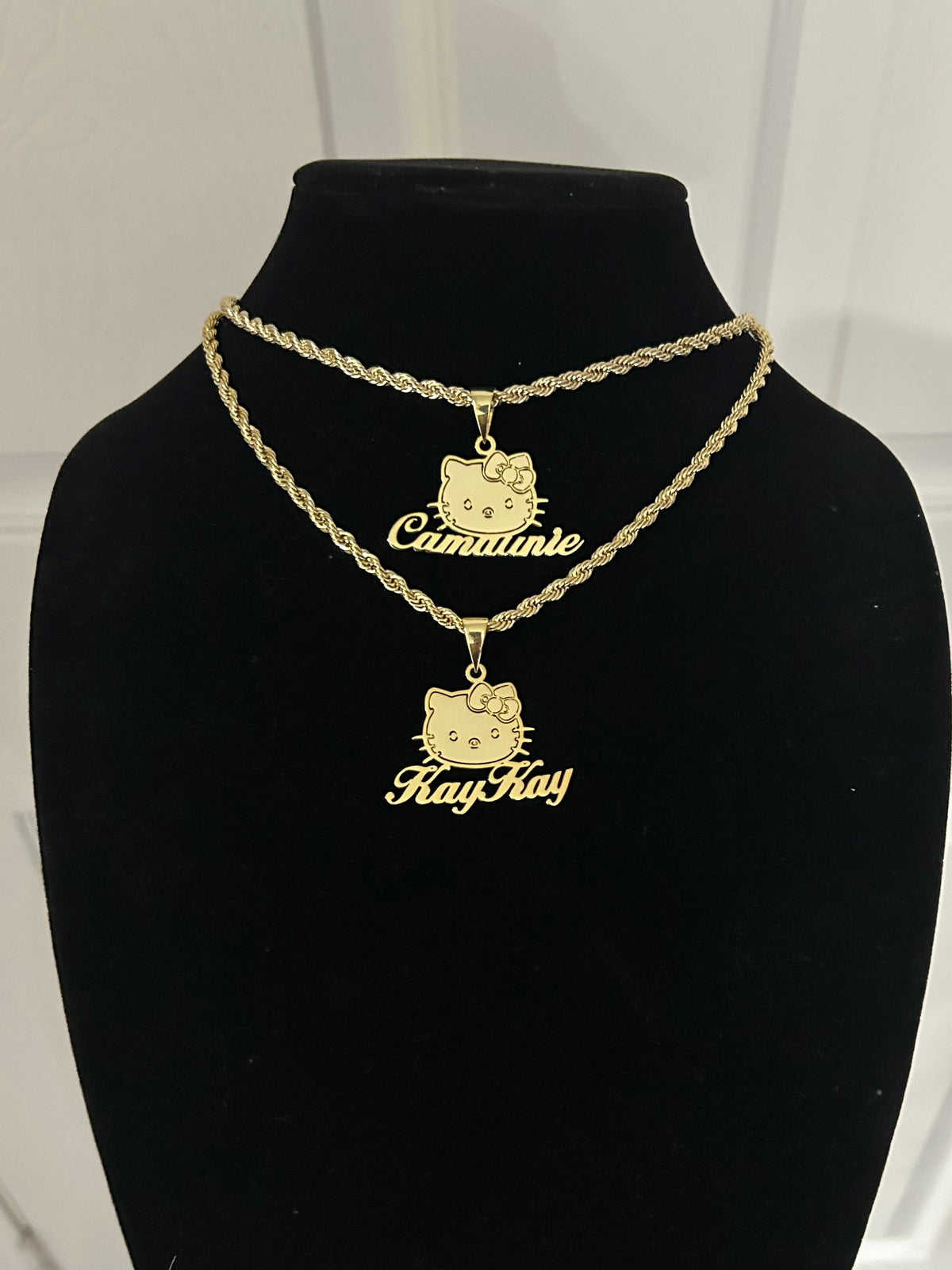 Custom Name Pendant & Chain