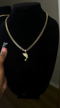 Goddess Pendant & Chain