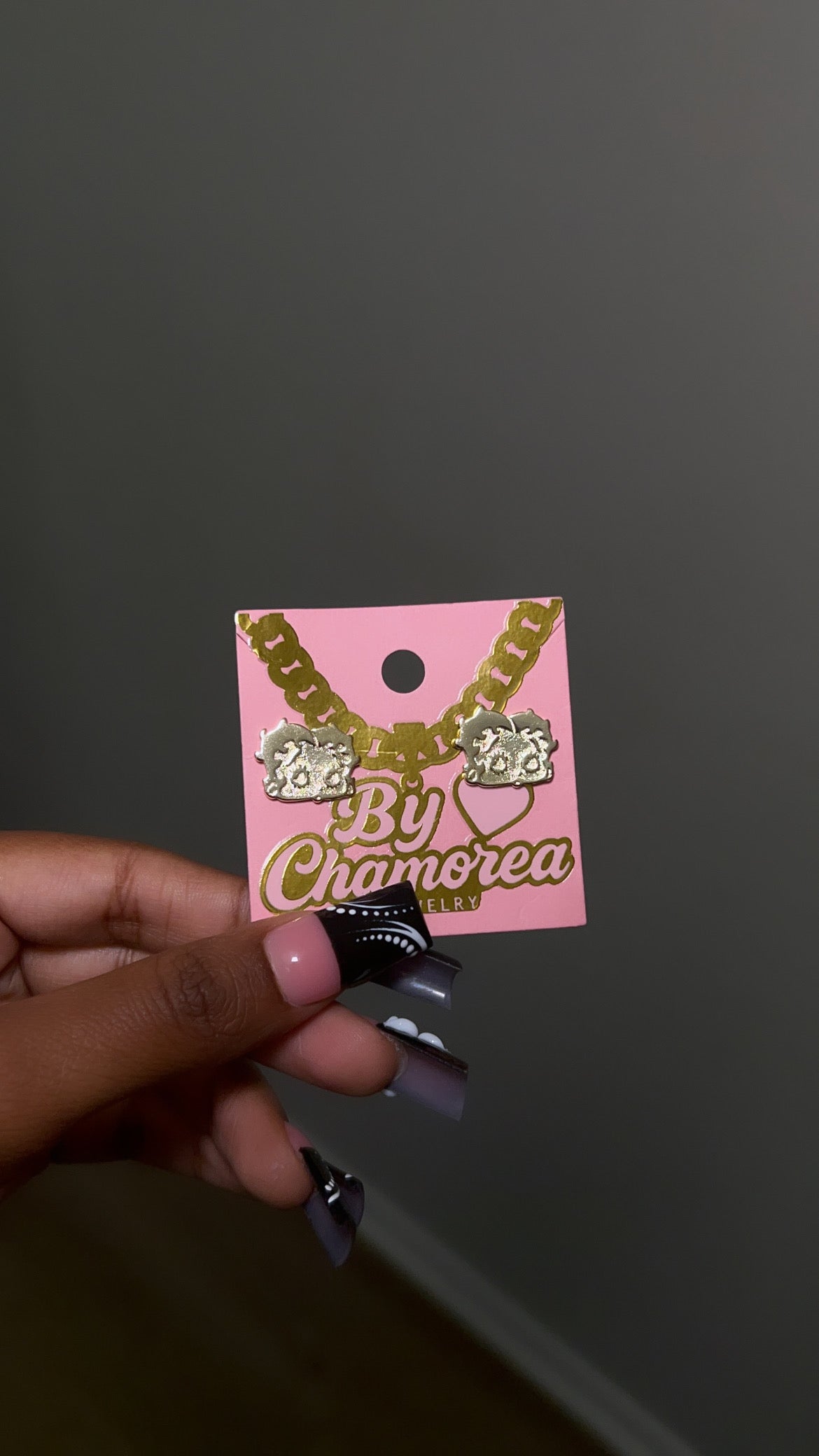 Betty boop stud earrings