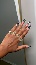 Heart CZ Ring