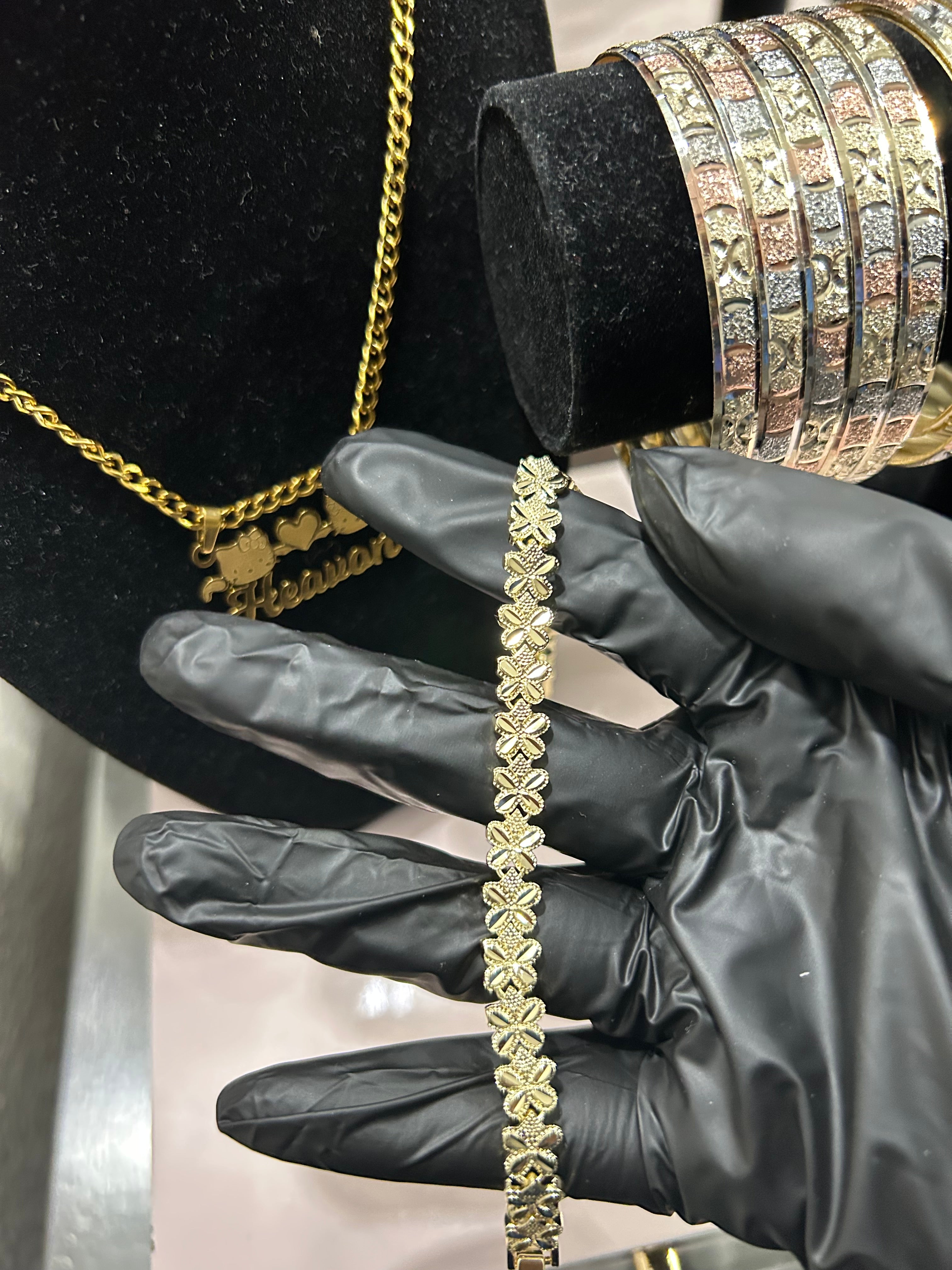 Gold Butterfly Bracelet