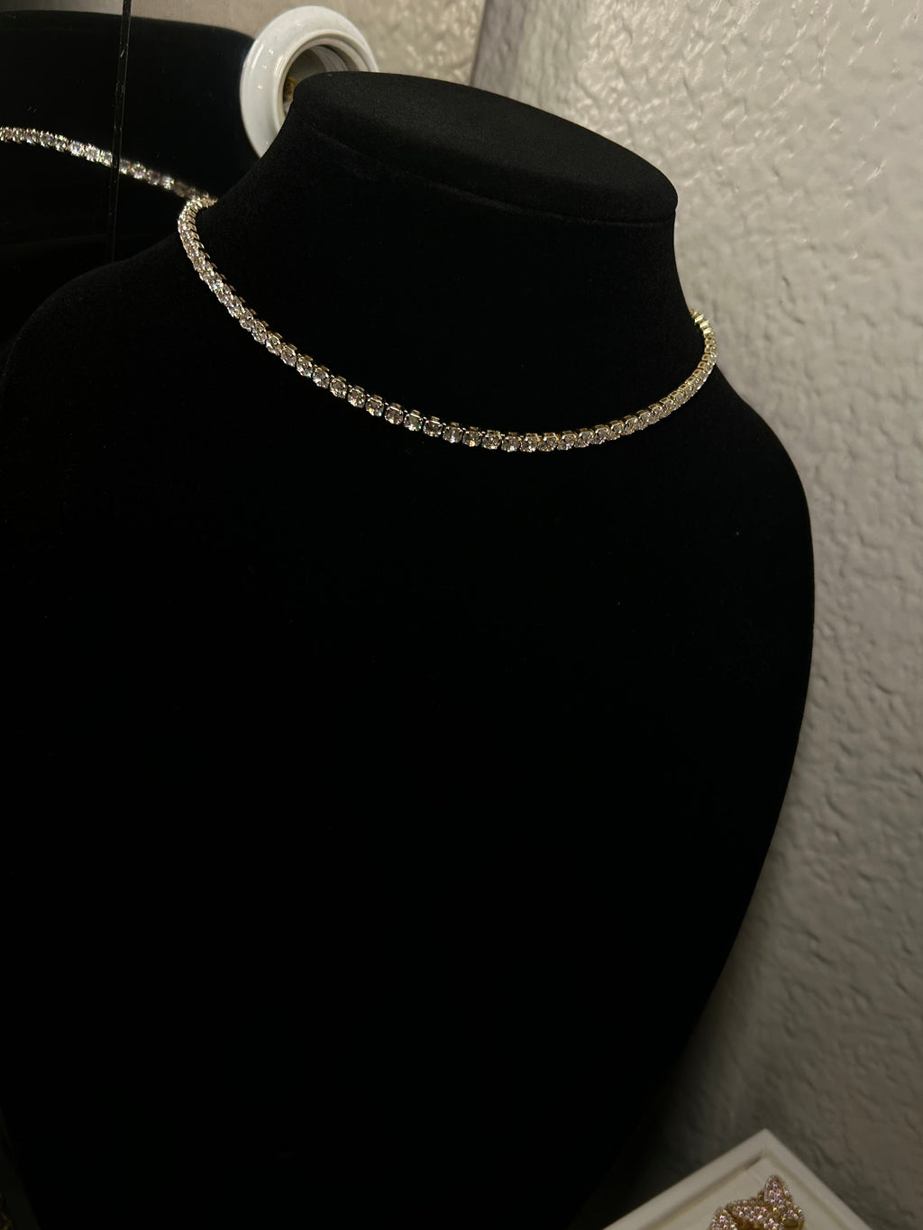 4MM CZ Tennis Necklace