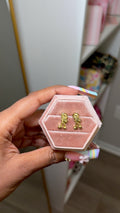 Bratty FB Stud Earrings