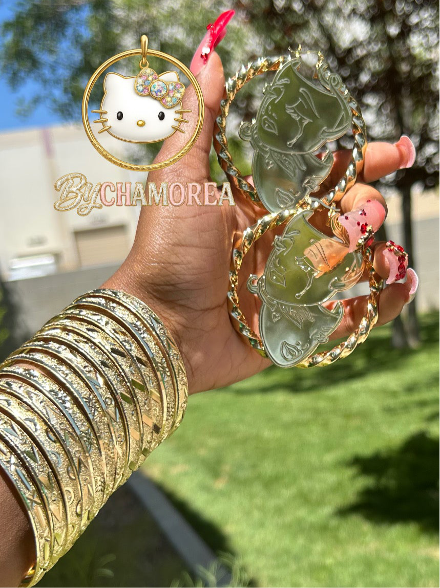 Two face hoops Pre-Order