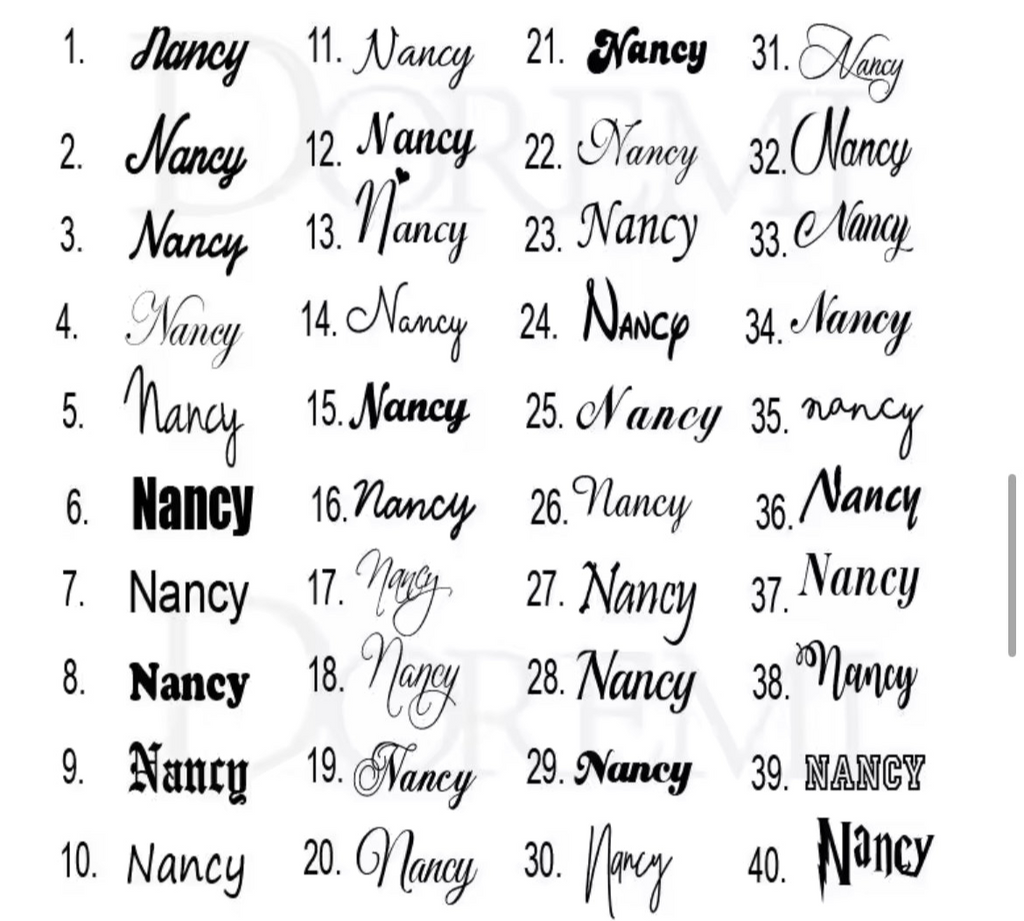 Gold Heart Bamboo Custom Name Hoops