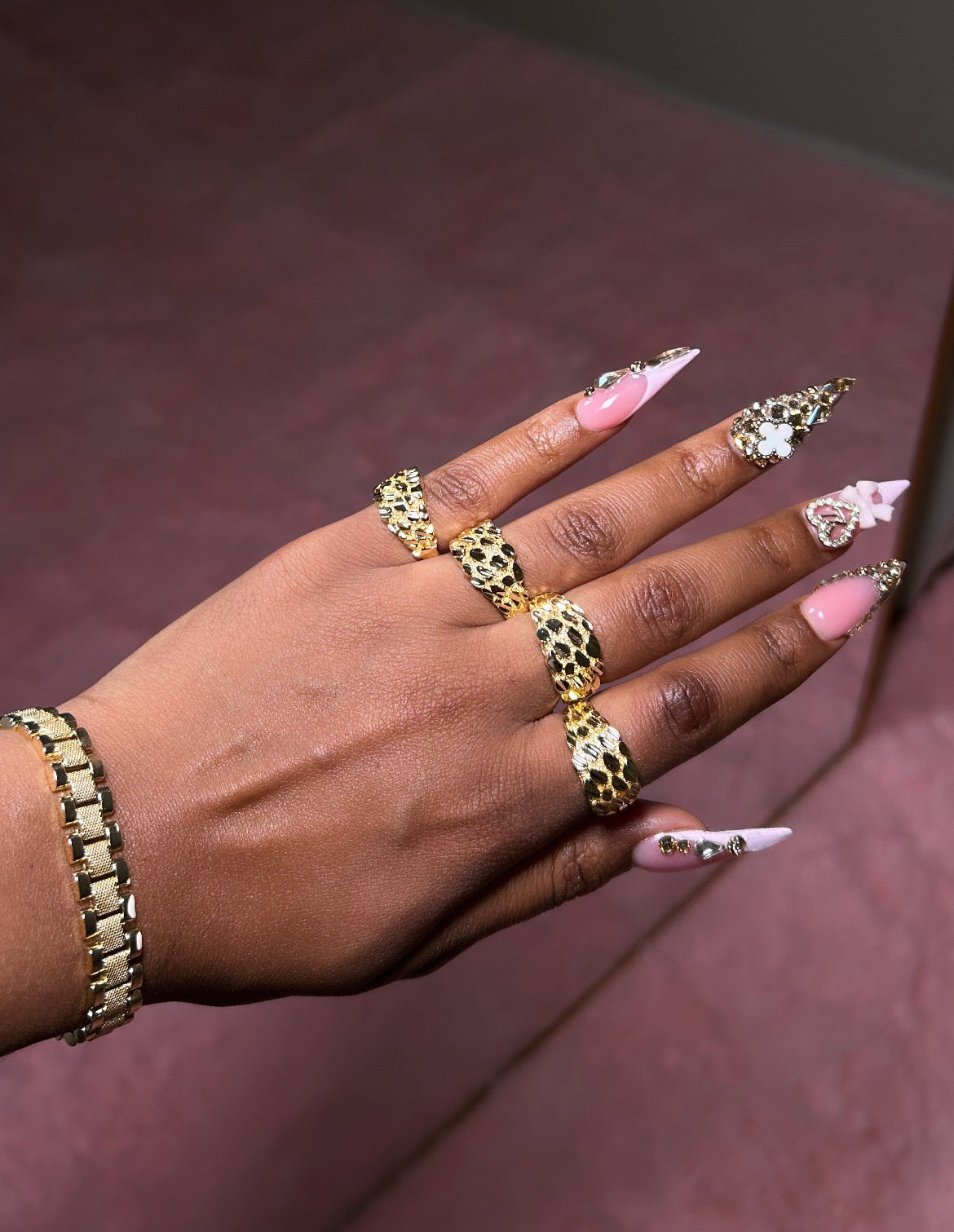 Chunky Nugget Ring