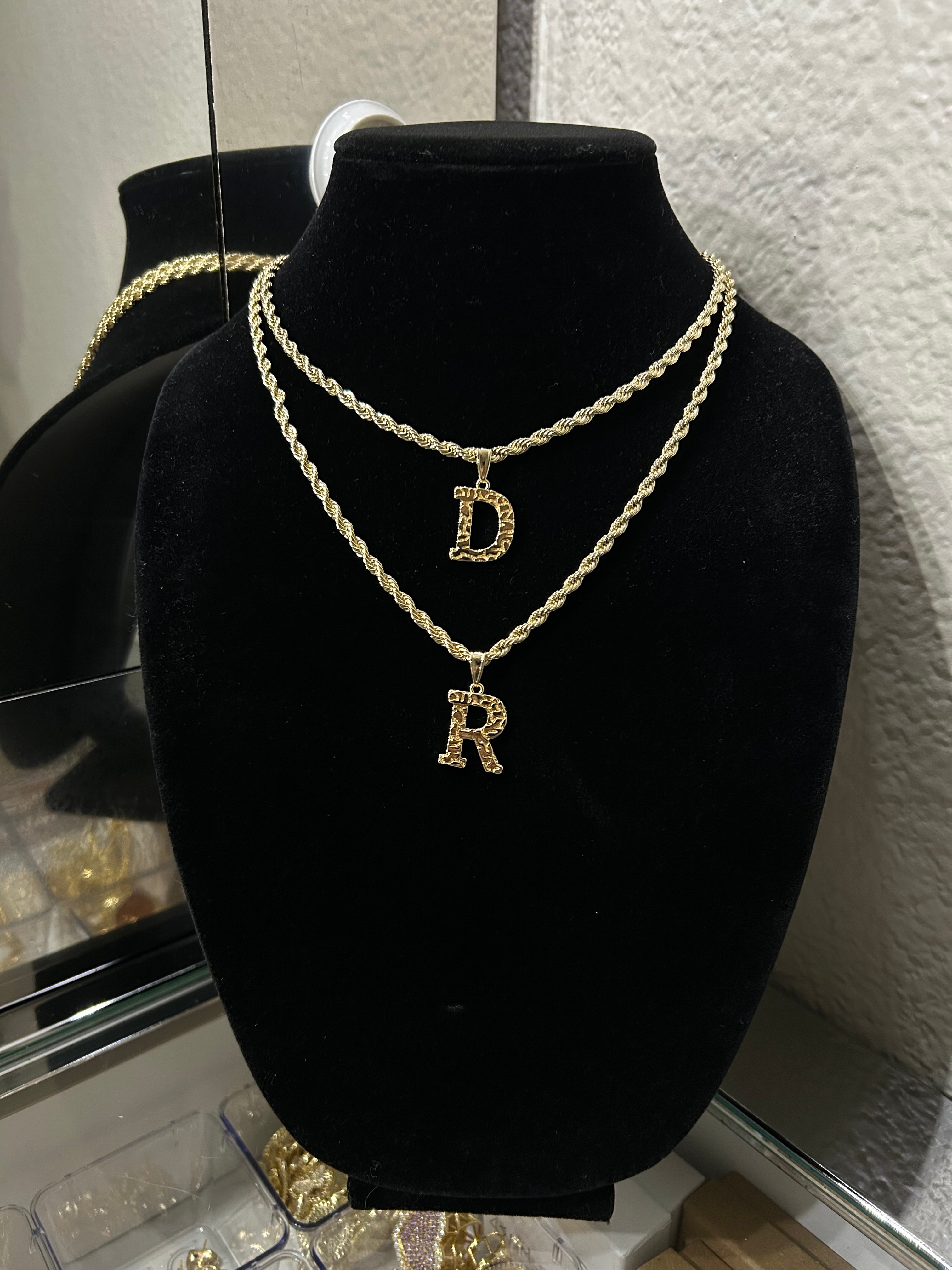 Nugget Pendant & Chain