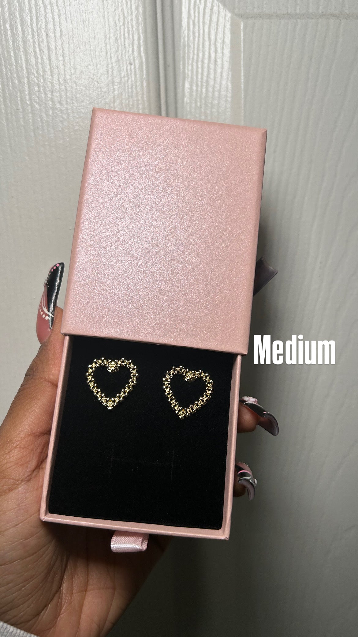 Rolex Heart Earrings