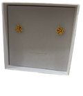 24K Gold Plated Flower Stud Earrings