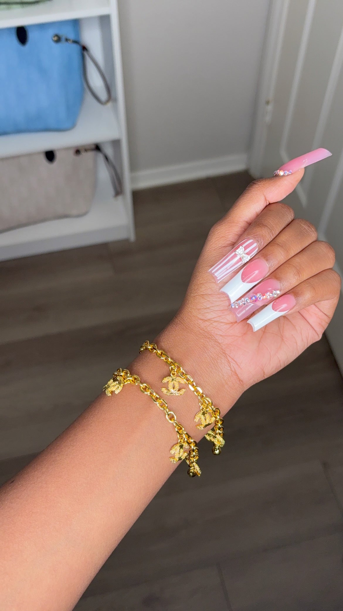 24K Chanel Charm Bracelet