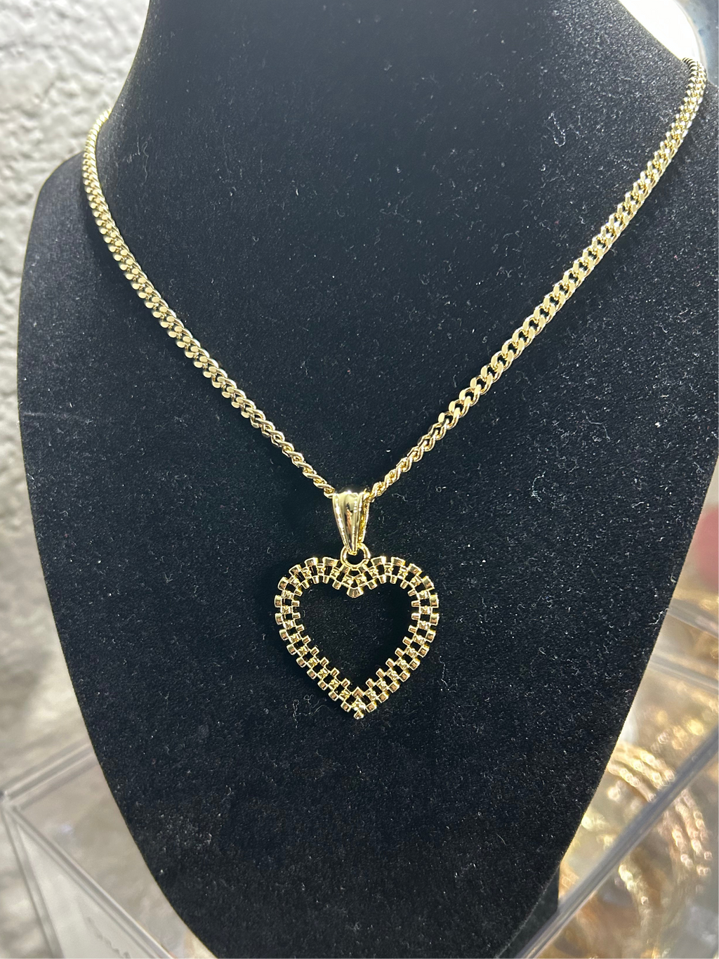 ROLEX HEART CHAIN & PENDANT DEAL