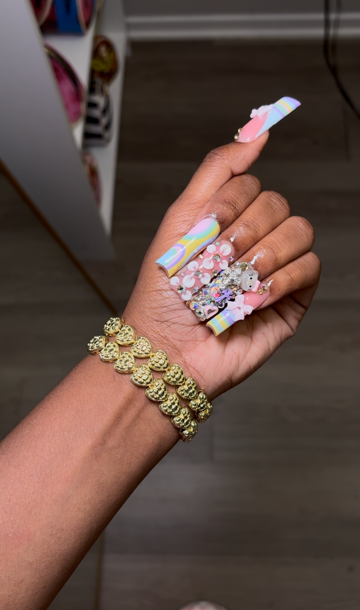 Heart Nugget Bracelet