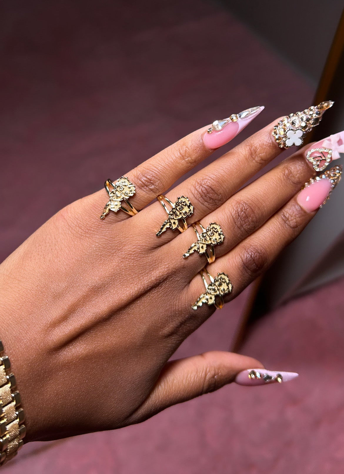 Full Body Betty Boop Ring