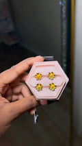 24K Flower Stud Earrings #2