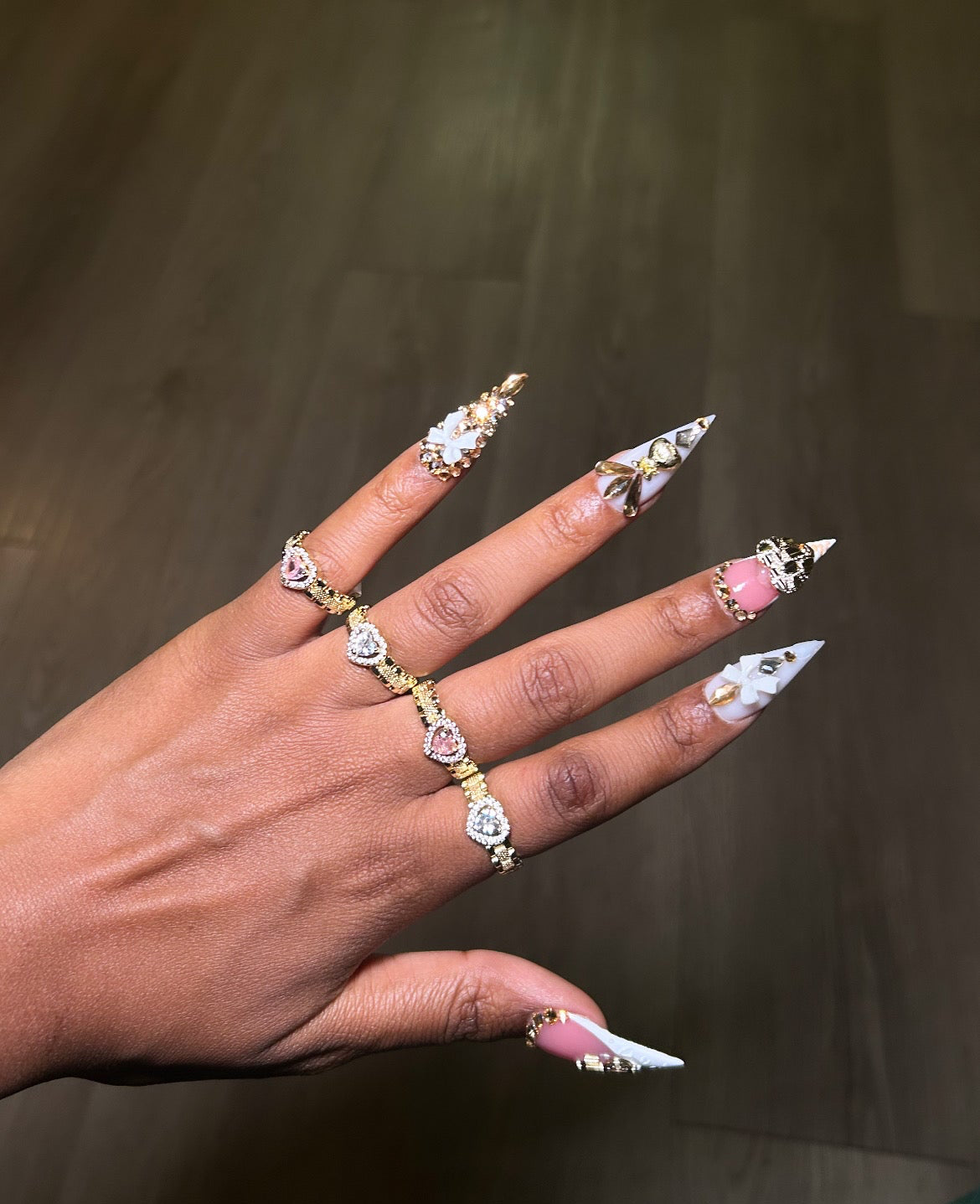 Heart Ring On Rolex Band