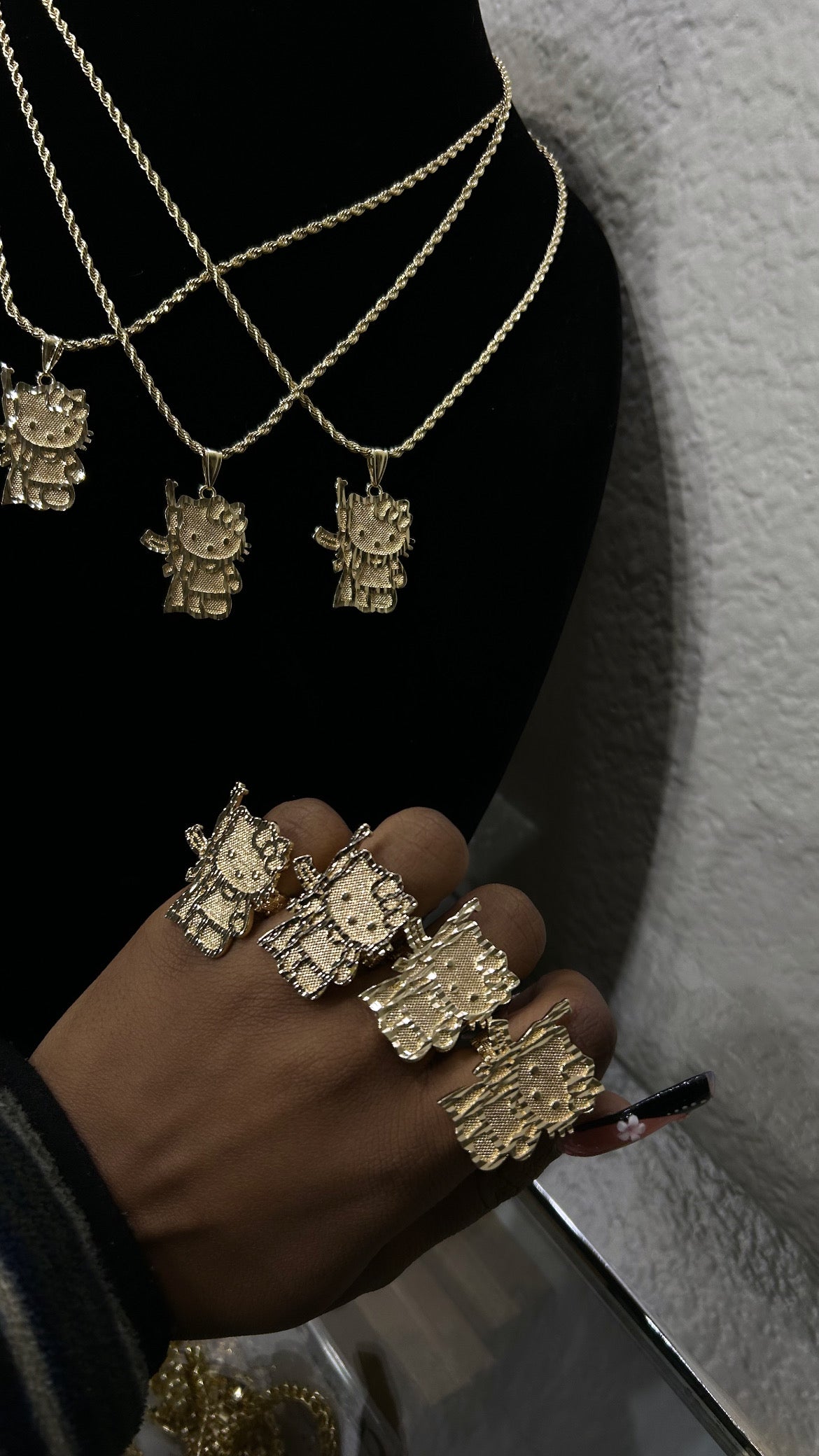 HK AK Rolex Band Ring