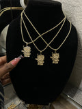 Ak Kitty Pendant & Chain