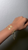 Butterfly Diamond Cut Bracelet