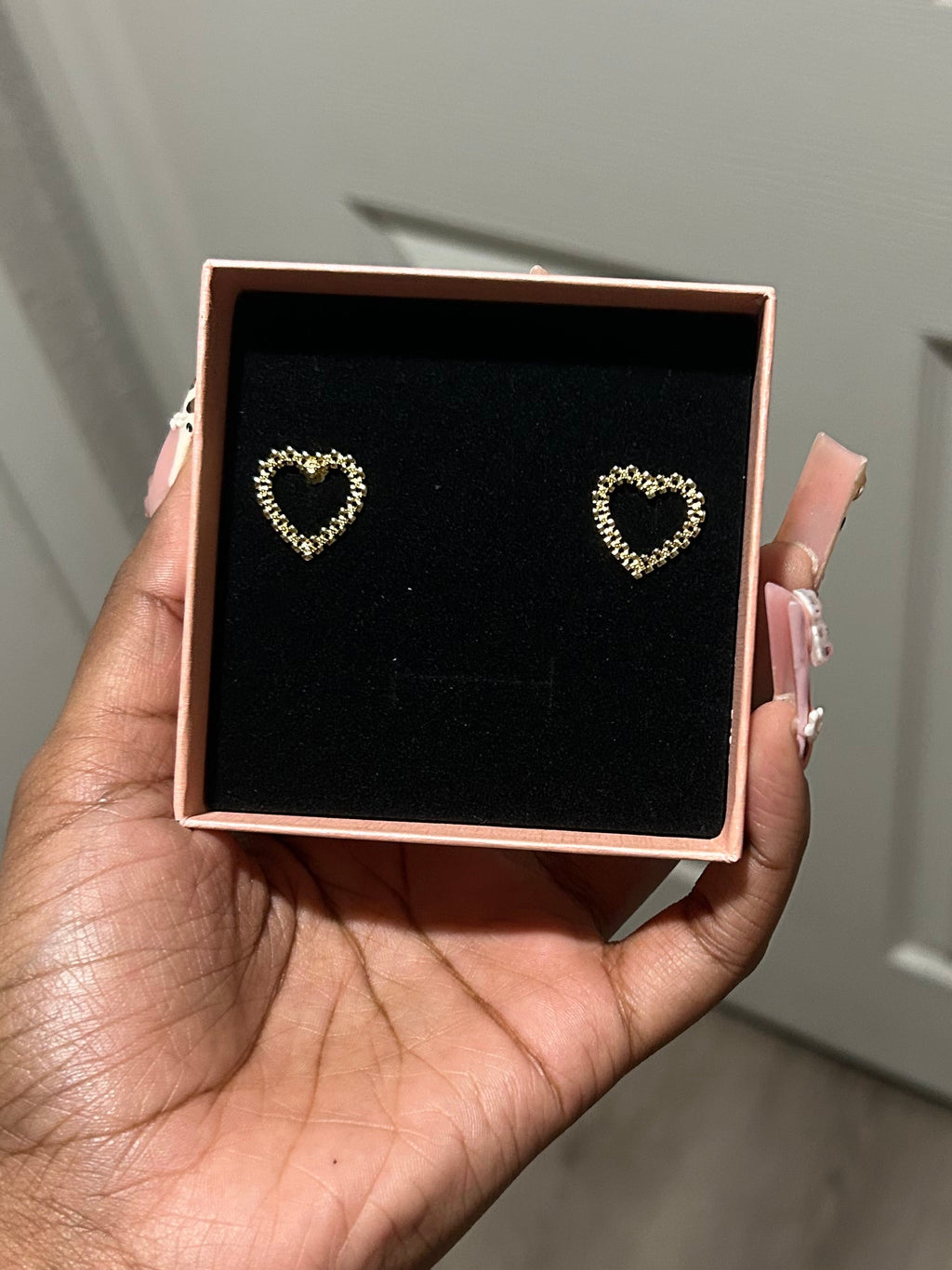Rolex Heart Earrings