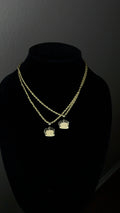 Mini BB Face Pendant & Chain