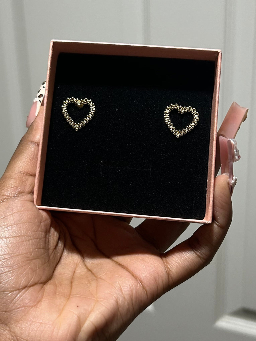 Rolex Heart Earrings