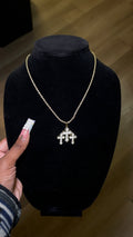 Triple Cross Pendant & Chain