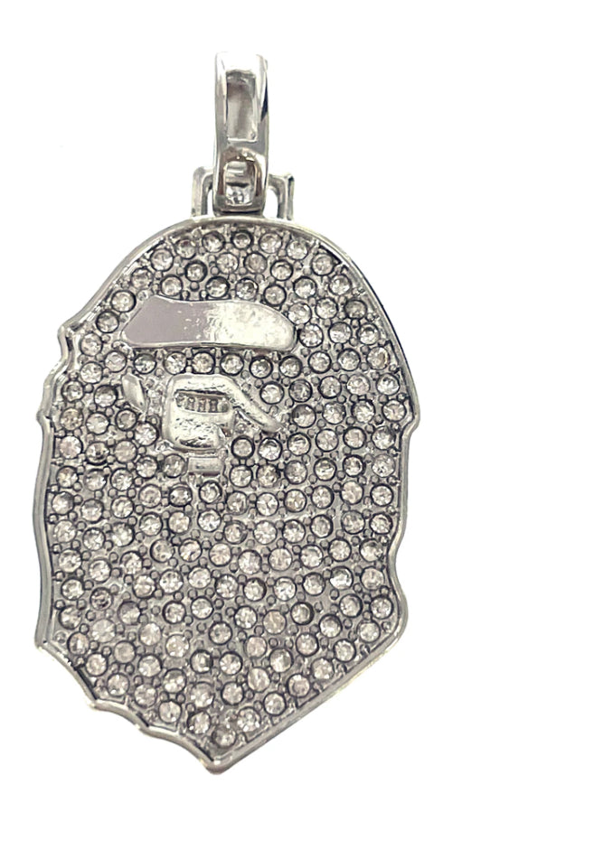 Silver Ape Pendant