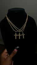 Rolex Cross Pendant & Chain