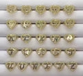 Custom Made Rolex Heart Initial Ring PRE ORDER !